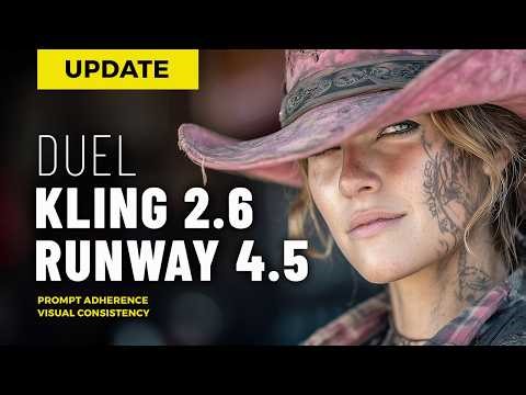 Kling 2.6 vs Runway Gen 4.5 – Prompt Adherence, Stylistic Control and Visual Consistency