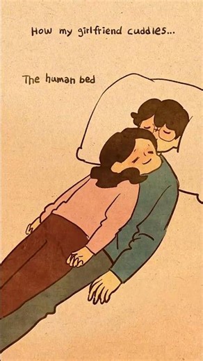 How My Girlfriend Cuddle _.......