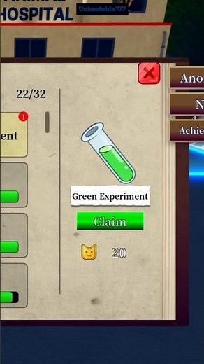 How to Complete The Green Experiment in The New Animal Hospital (Anomaly) Update!