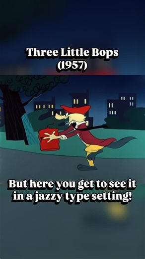 Anthony Kotorac | Looney Tunes and Classic Animation Reviewer on Instagram: "One of the greatest musical animated shorts of all time in my book. From Three Little Bops (1957) #frizfreleng #stanfreberg #looneytunes #animation #warnerbros #classiccartoons #retro #animationreview #cartoonnetwork #classicanimation #historynerd #vintagecartoons"
