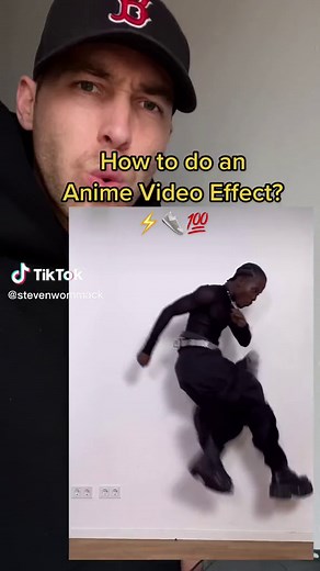 Here is how to do an anime inspired video effect for TikTok with your phone ⚡️👟🎥 #CapCut #video #edit #creative #ideas #foryou #cccreator #anime #effect inspiration by @THE FUTURIST