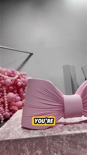 Oversized Bow Tutorial for Event Designers | #shorts #reels