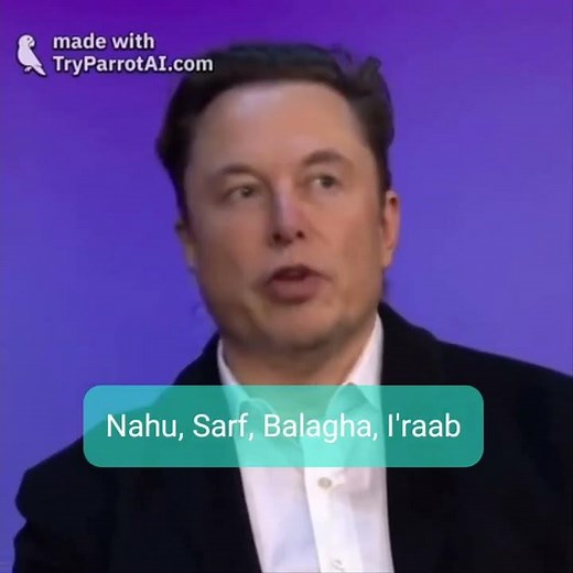 Elon Musk did NOT say Arabic is the language of the enemy (clarification)