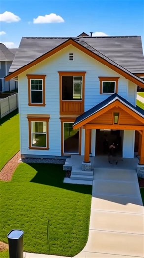 Fastest Modern House Build: 12s Time-Lapse. #construction #fastbuild #timelapse #modern.