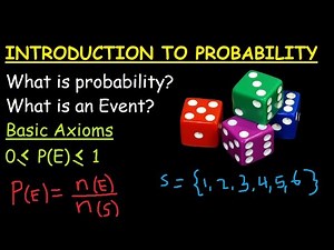 Probability theory: Basic Introduction, Sample space, Events and axioms
