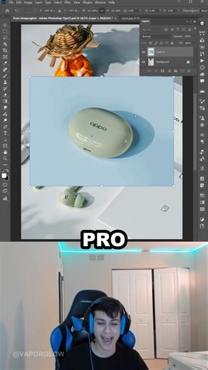 Change Backgrounds & Keep Shadows PERFECTLY | Beginner vs Pro #shorts #photoshop