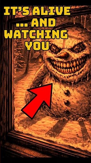 The snow man Horror Story