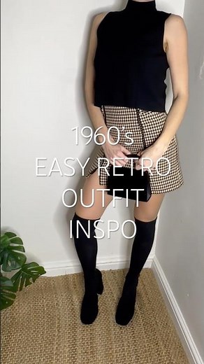 How to dress like it’s 1960 - EASY retro revival outfit idea