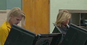 First Time Voters Cast Ballots