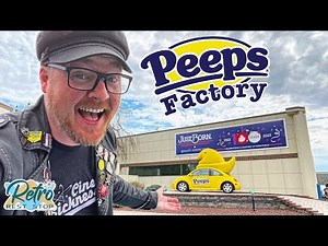 Peeps Candy Factory & Peepsmobile At Just Born Candy Factory In Bethlehem PA | Roadside Attraction