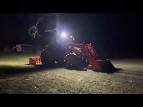 Installing LED Work Lights on Kubota Cab Tractor - NILIGHT