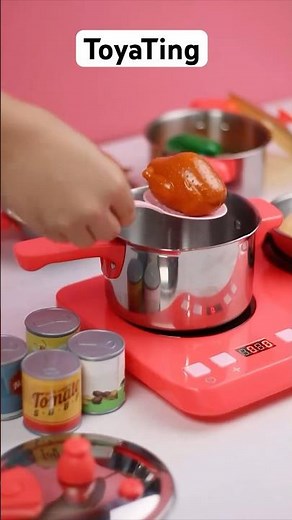 Unboxing Induction Cooker Set 🍳🔥 | Play Cooking Toy Review