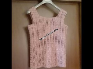 Crochet tank top