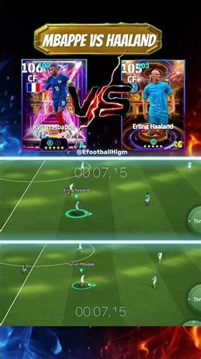 Mbappé vs Haaland SPEED RACE 😱 | Who Is Faster? eFootball 2026 Mobile