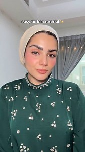 6.5K views · 1K reactions | most requested turban tutorial  no pins needed- super quick and easy ‍♀️ i used a modal hijab, it’s super easy to manage as it sits beautifully and doesn’t slip off 﫶 try it out! __ #manalmuffin #modestfashion #turbantutorial #hijabspiration #hijabfashion | Manal | Facebook