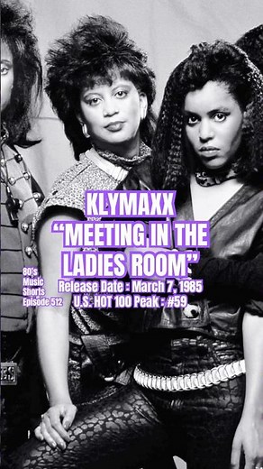 Klymaxx “Meeting In The Ladies Room” #80s #80smusic #klymaxx