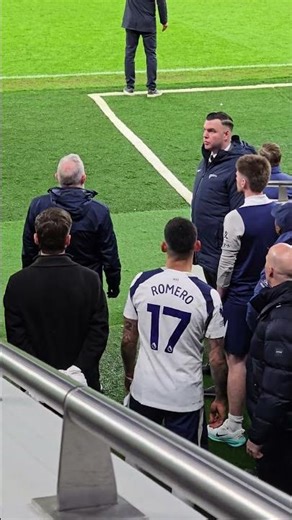 CRISTIAN ROMERO RETURNS TO TALK TO FOURTH OFFICIAL: Captain Walks Back Out of Tunnel After Red Card