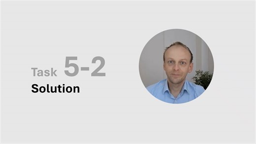 Task 5-2 (Solution)