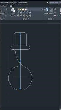 How to Draw a Hook in AutoCAD | Beginner Tutorial #autocad #autocadblocks #autocadtutorial
