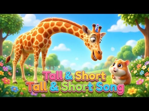 Tall & Short Song | Adjectives & Opposites | Compare Heights