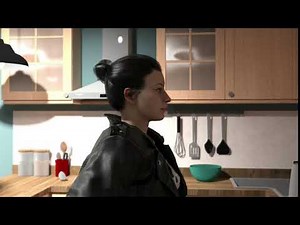 Walking - Created in iClone 7 with iRay plugin and depth pass.