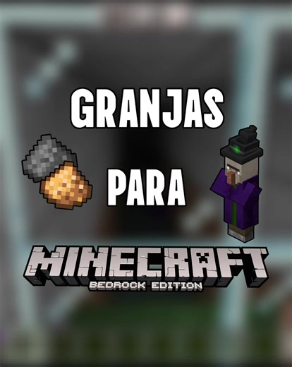 Granja de brujas para Minecraft Bedrock, estamos de vuelta gente 💪🏽❤️ #minecraft #minecraftbedrock #minecrafttecnico #minecrafttutorial #granjasminecraft #minecraftpe #minecraftsurvival #survival #tutorial #parati #fyp #viral #czrgf #foryou