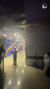 STEPH FULL-COURT TUNNEL SHOT 😱 (via Warriors) | NBA TV