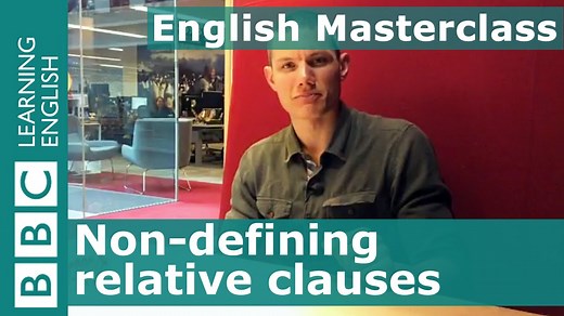 「文法好簡單：非限定關係子句」- 5 Things about Non-Defining Relative Clauses