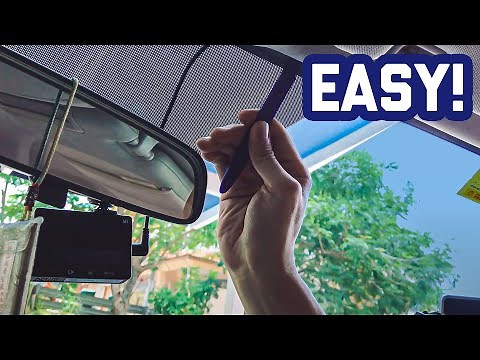 Hide Dashcam Wires Perfectly – No A-Pillar Removal Needed!
