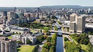 Ottawa, Ontario: Drone flight over Canada's capital