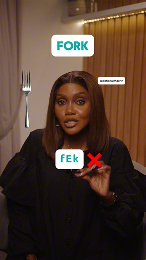 How to correctly pronounce FORK. #LearnEnglish #English #Vocabulary #EnglishSpeaking #Shorts