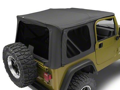 Jeep Wrangler Complete Soft Top; Black Diamond (97-06 Jeep Wrangler TJ w/ Full Doors, Excluding Unlimited)