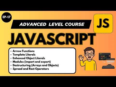 JavaScript ES6+ Full Tutorial | Spread, Rest Operator | JavaScript Tutorial In Hindi(2026)
