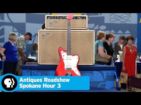 ANTIQUES ROADSHOW | 1964 Fender Jazzmaster with Bandmaster Amp | Spokane Hr 3 Preview | PBS