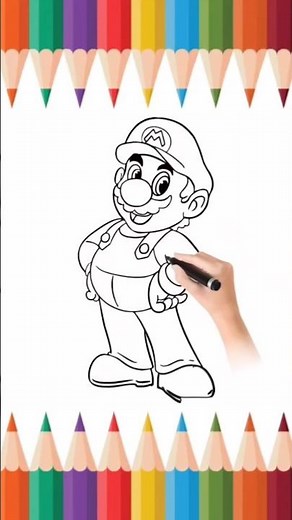 How to Draw Super Mario