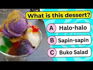 Ultimate Filipino Dessert Quiz | Can You Name These 30 Sweet Treats? | Ultimate Filipino Food Quiz