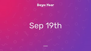 National Days on September 19th, 2025