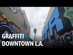 Roller Graffiti, Blockbuster Style & More in Downtown LA