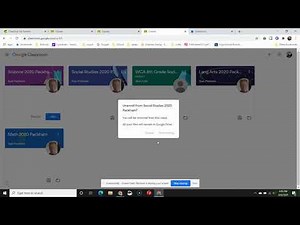 Sign in to your Google Classroom account