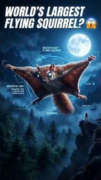 Bhutan Flying Squirrel 😱🤔