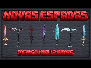 NOVAS ESPADAS 3D NO SEU MINECRAFT - BLADES OF MAJESTICA
