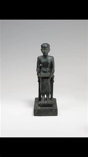 Imhotep: The Genius Behind the First Pyramid | From Statue to Reality #ancientegypt #history #shorts
