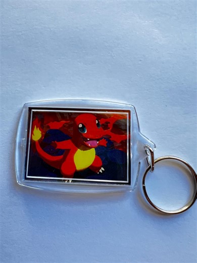 Pokémon Charmander Keychain - Etsy
