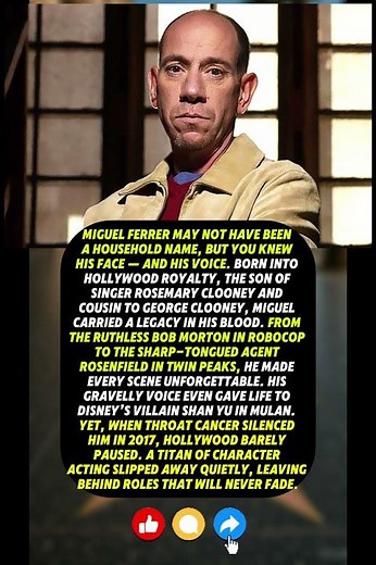 Miguel Ferrer: Hollywood’s Forgotten Titan