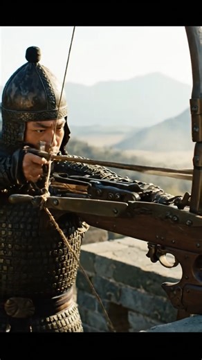 Song Dynasty's Double-Bow Repeating Crossbow (Siege Weapon)