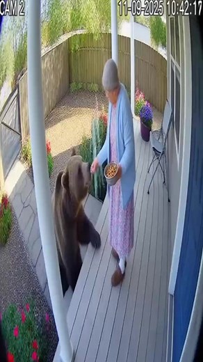 1.1K views · 19 reactions | Grandma is not scared from Bear | Future Frame Studio | Facebook