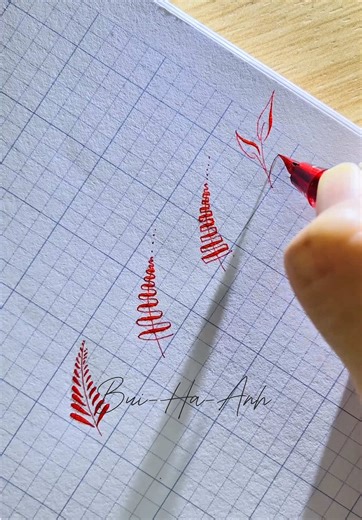 Luyện Chữ Đẹp với Hoa Lá Cành Nào