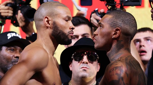 Chris Eubank Jr. and Conor Benn share intense final face-off before huge rematch