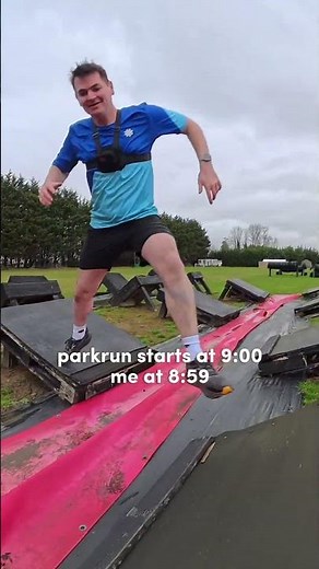 The weekly parkrun dash ⚡️