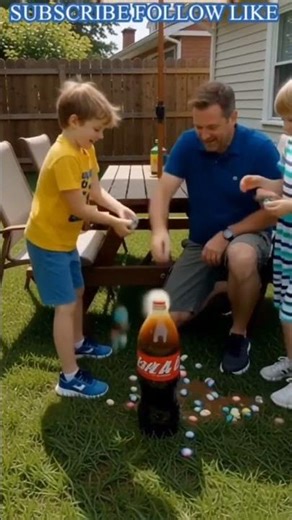Giant Cola Explosion Challenge 😂💥 #shorts